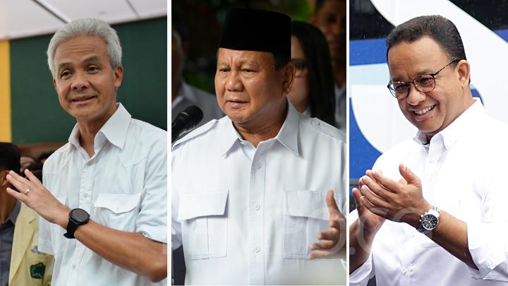PAN-Golkar Merapat ke Prabowo Subianto, Ini Reaksi Anies Baswedan dan Ganjar Pranowo